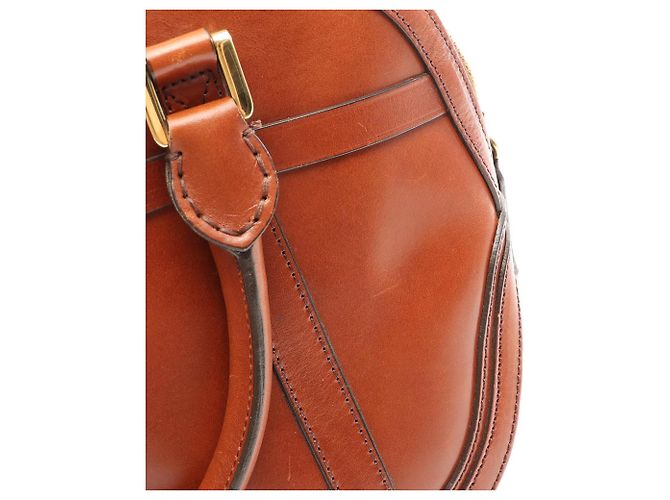 Bolso 2-Way de cuero marrón Burberry - vista 8