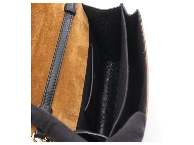 Borsa a tracolla Burberry Macken Nova Check - vista 3