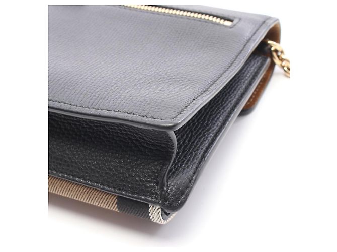 Borsa a tracolla Burberry Macken Nova Check - vista 7
