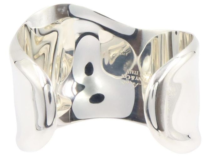 Autre Marque Tiffany & Co. Bone Armreif aus Sterlingsilber 925 - Ansicht 2