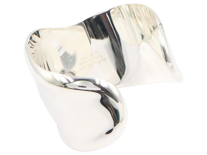 Autre Marque Tiffany & Co. Bone Armreif aus Sterlingsilber 925 - Ansicht 3