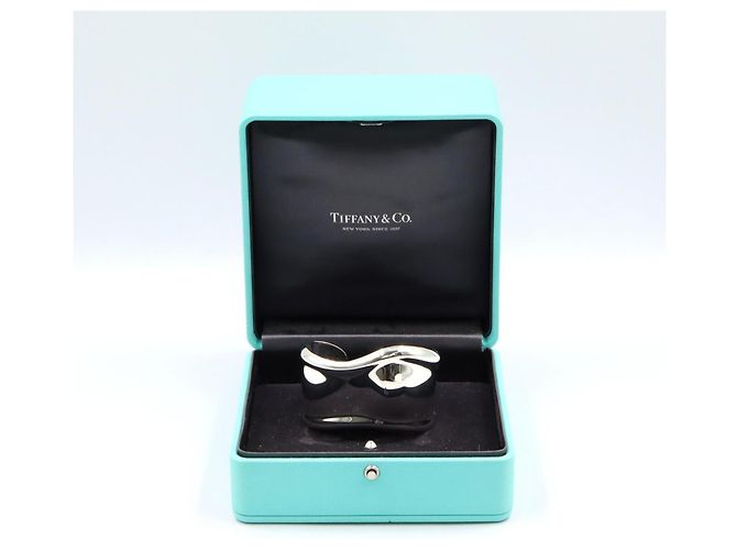 Autre Marque Tiffany & Co. Bone Armreif aus Sterlingsilber 925 - Ansicht 6