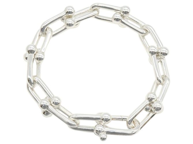 Autre Marque Tiffany & Co. Silberarmband mit Anhängern - Ansicht 2