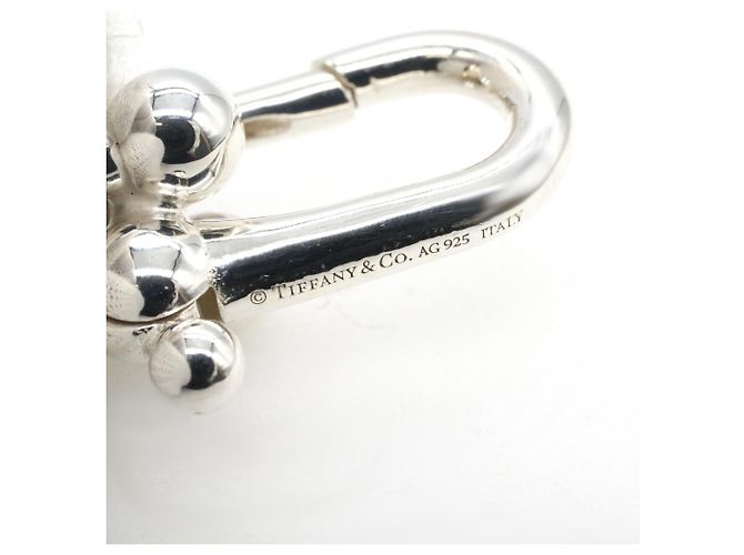 Autre Marque Tiffany & Co. Silberarmband mit Anhängern - Ansicht 4