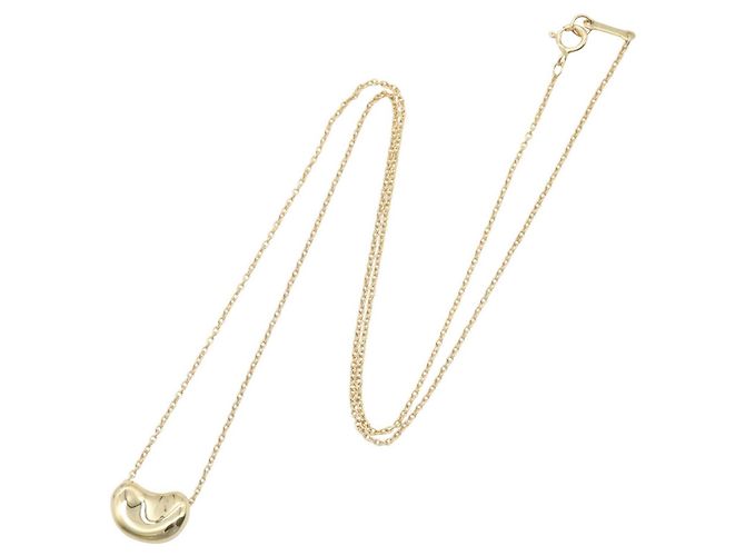Autre Marque Collar Bean Mini de Tiffany & Co. en oro amarillo de 18K - vista 2