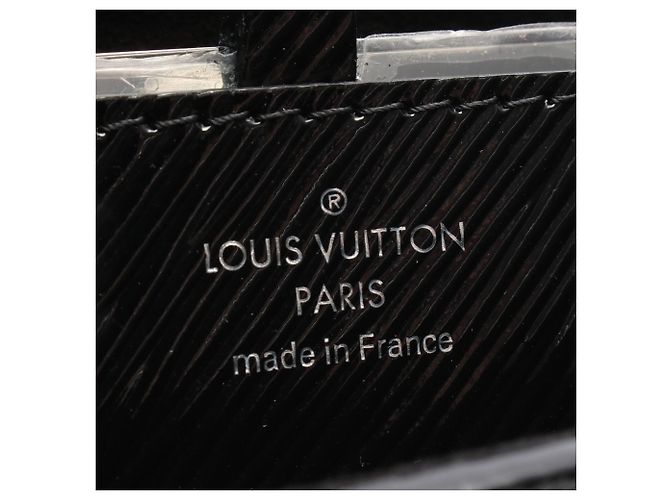 Borsa a tracolla Louis Vuitton Twist PM Epi Electric Noir - vista 4