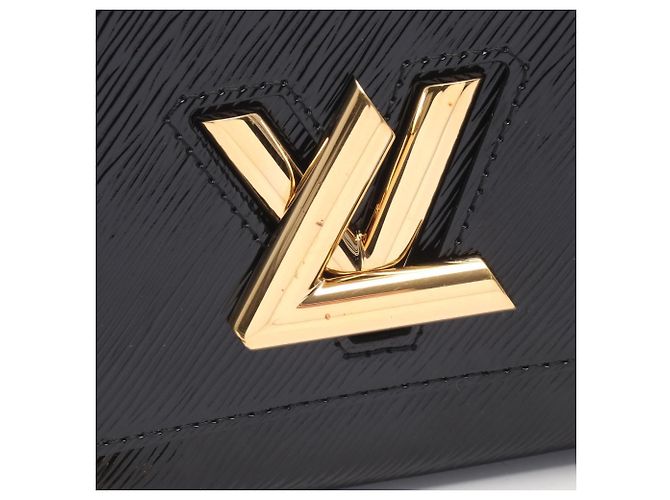 Borsa a tracolla Louis Vuitton Twist PM Epi Electric Noir - vista 6