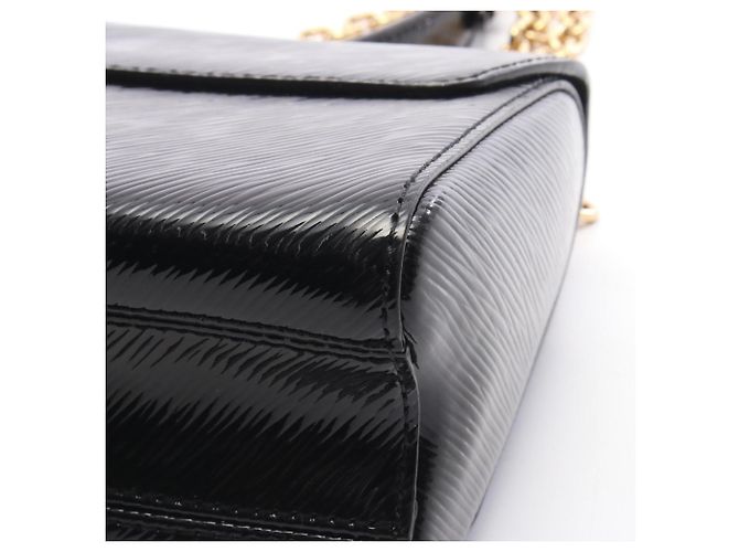 Borsa a tracolla Louis Vuitton Twist PM Epi Electric Noir - vista 7