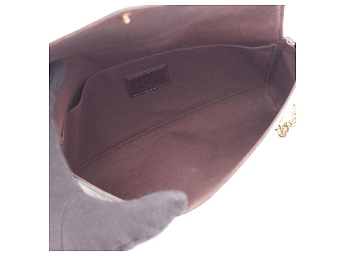 Louis Vuitton Amarante Vernis Pochette Felicie - vista 3