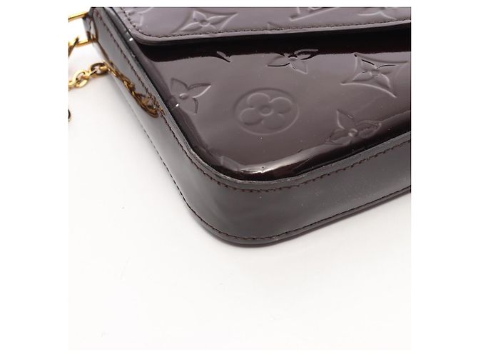 Louis Vuitton Amarante Vernis Pochette Felicie - vista 9