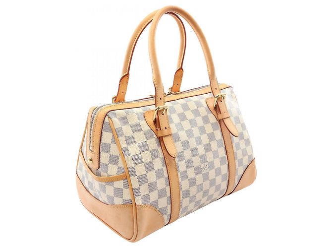Borsa Louis Vuitton Berkeley Damier Azur - vista 2