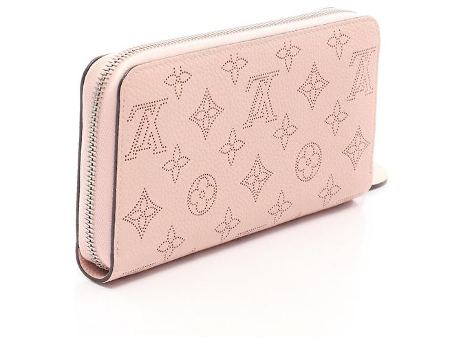 Zippy Cartera larga Louis Vuitton de piel Mahina rosa - vista 2