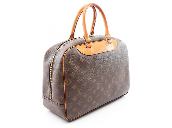 Borsa a mano Louis Vuitton Deauville Bowling Vanity - vista 2