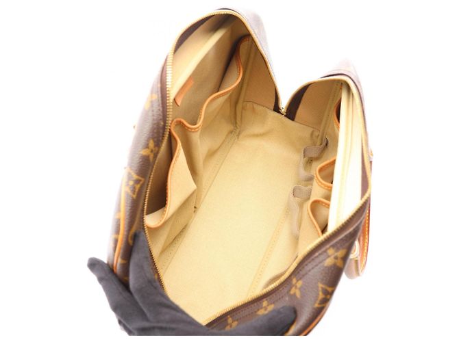 Borsa a mano Louis Vuitton Deauville Bowling Vanity - vista 3