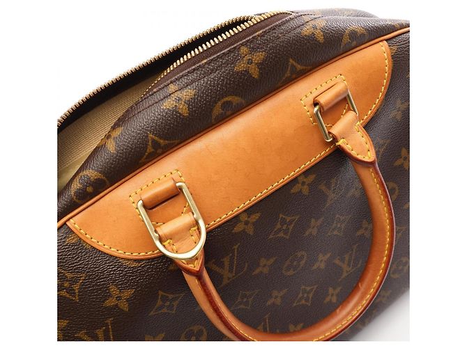 Borsa a mano Louis Vuitton Deauville Bowling Vanity - vista 8