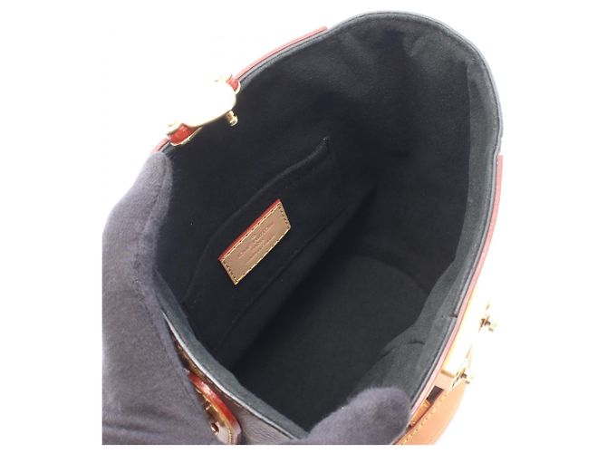 Borsa Duffle Louis Vuitton Brown Monogram - vista 3