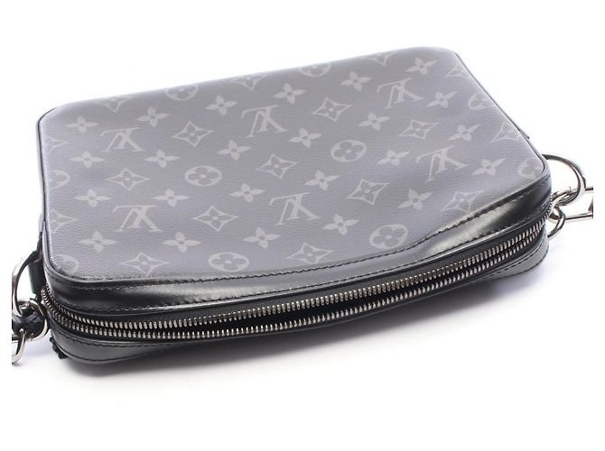 Bolsa de Ombro Louis Vuitton Trio Messenger Monogram Eclipse - vista 6
