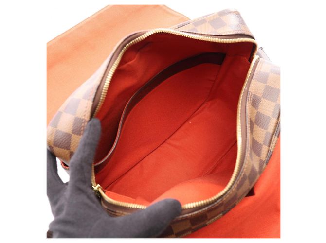 Sac à épaule Louis Vuitton Naviglio Damier Ebene - vue 3