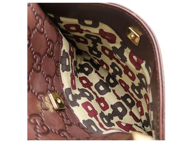 Borsa Tote Gucci Guccissima Horsebit - vista 14