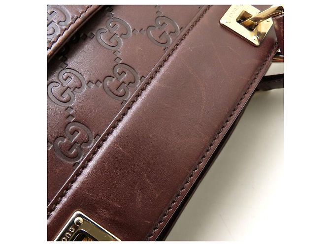 Borsa Tote Gucci Guccissima Horsebit - vista 16