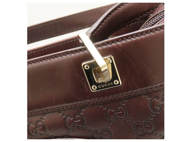 Borsa Tote Gucci Guccissima Horsebit - vista 17