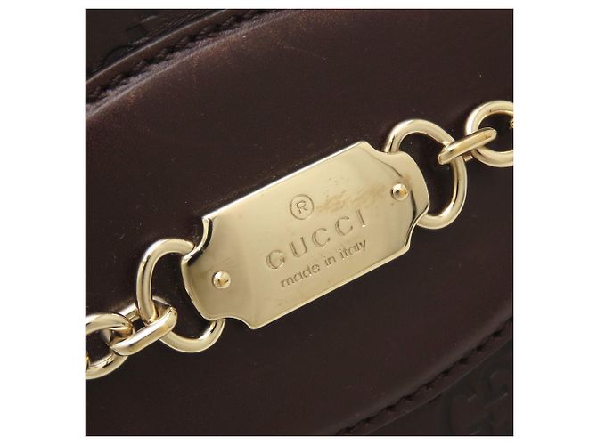 Borsa Tote Gucci Guccissima Horsebit - vista 19