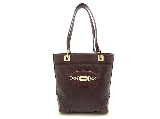 Borsa Tote Gucci Guccissima Horsebit - vista 2