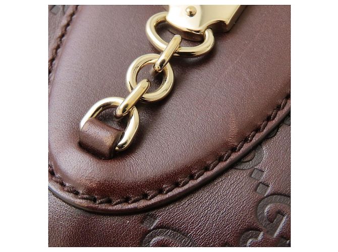 Borsa Tote Gucci Guccissima Horsebit - vista 20