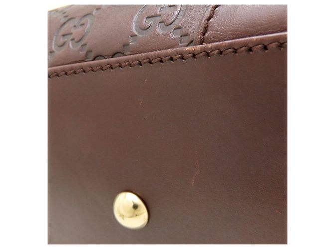 Borsa Tote Gucci Guccissima Horsebit - vista 24