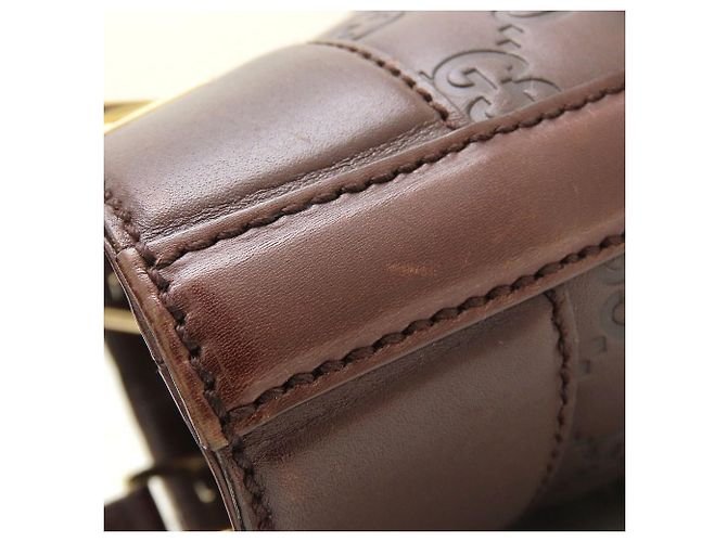 Borsa Tote Gucci Guccissima Horsebit - vista 27