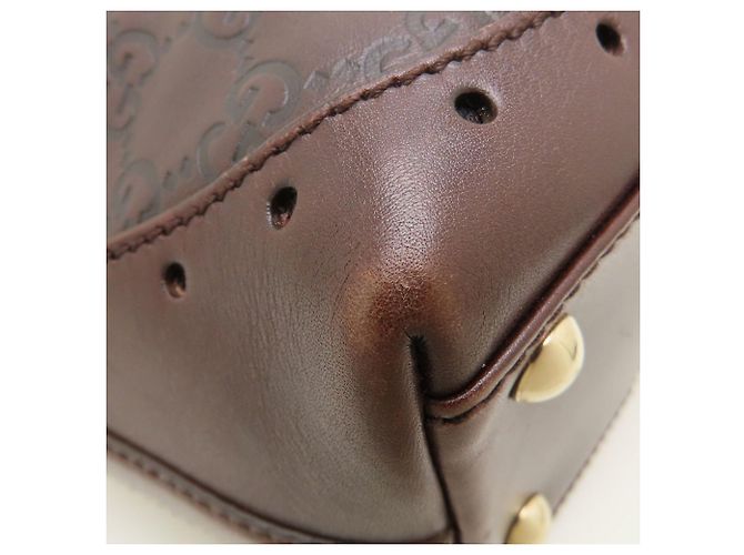 Borsa Tote Gucci Guccissima Horsebit - vista 30