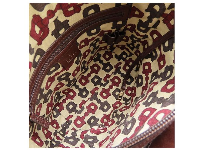 Borsa Tote Gucci Guccissima Horsebit - vista 6