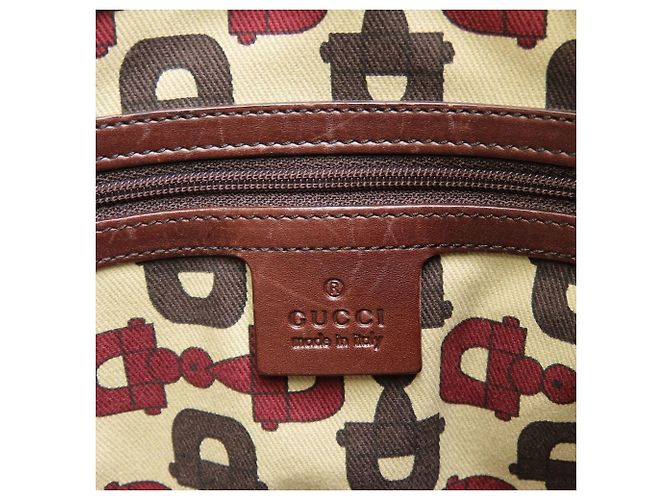 Borsa Tote Gucci Guccissima Horsebit - vista 7