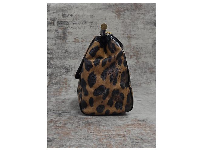 Magnifique sac à main Dolce & Gabbana léopard Sicily - vue 3