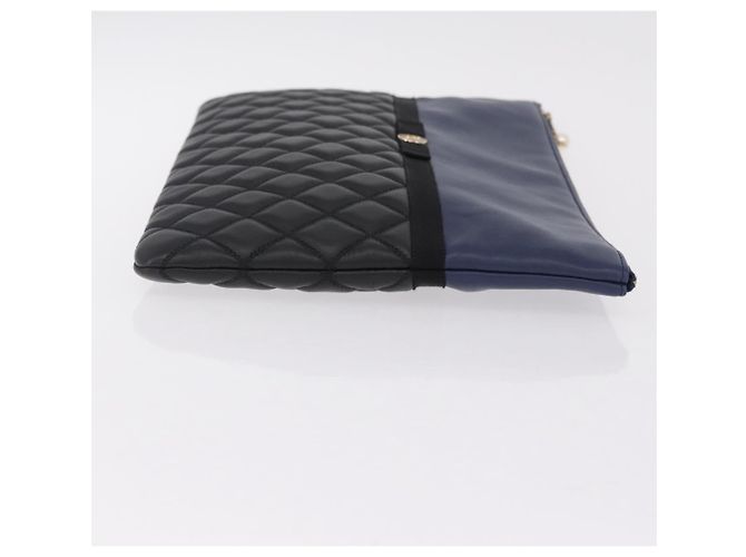 Chanel Bicolor Boy O Case Clutch Lambskin Large - Ansicht 3