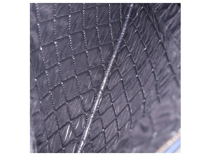 Chanel Bicolor Boy O Case Clutch Lambskin Large - Ansicht 5