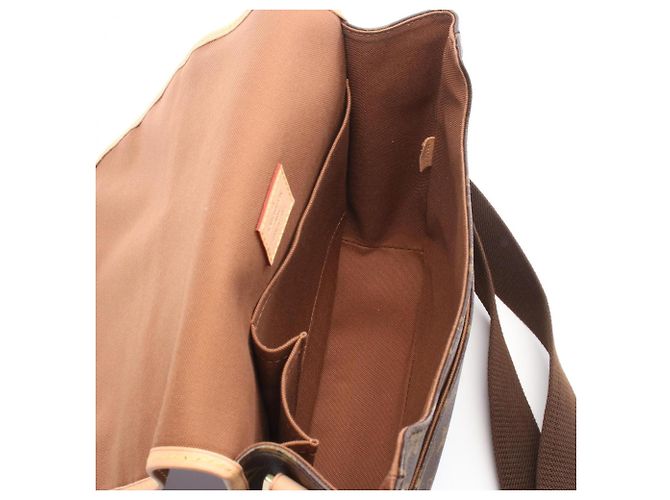 Borsa a tracolla Louis Vuitton Messenger PM Bosphore - vista 3