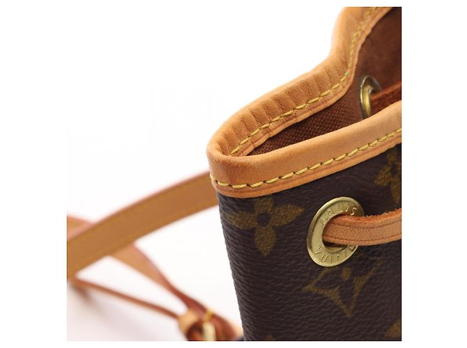 Louis Vuitton Mini Montsouris Monogram Rucksack/Handtasche - Ansicht 13