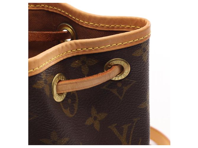 Louis Vuitton Mini Montsouris Monogram Rucksack/Handtasche - Ansicht 8
