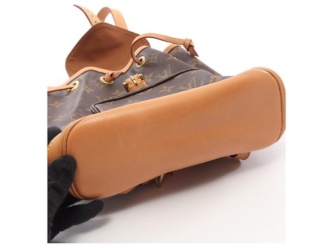 Zaino/Borsa Louis Vuitton Mini Montsouris Brown - vista 12