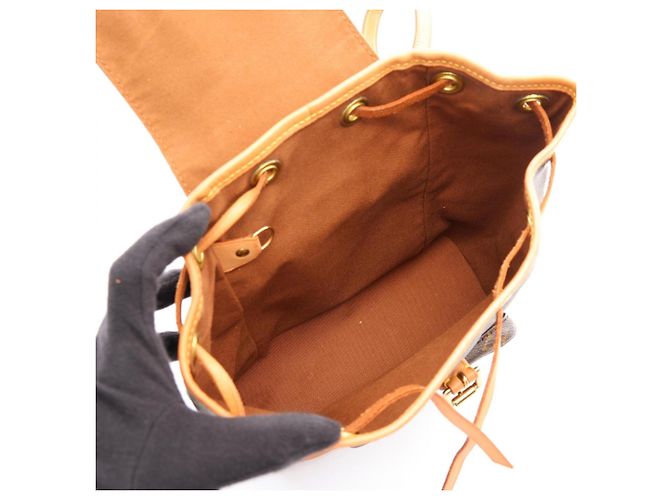 Zaino/Borsa Louis Vuitton Mini Montsouris - vista 3