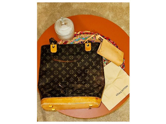 Louis Vuitton Sac Shopping MM Monogram Transparent Bolsa de Mão - vista 4