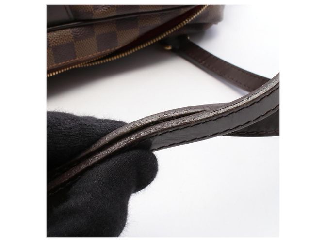 Borsa a tracolla Louis Vuitton Rivington GM Damier Ebene - vista 12
