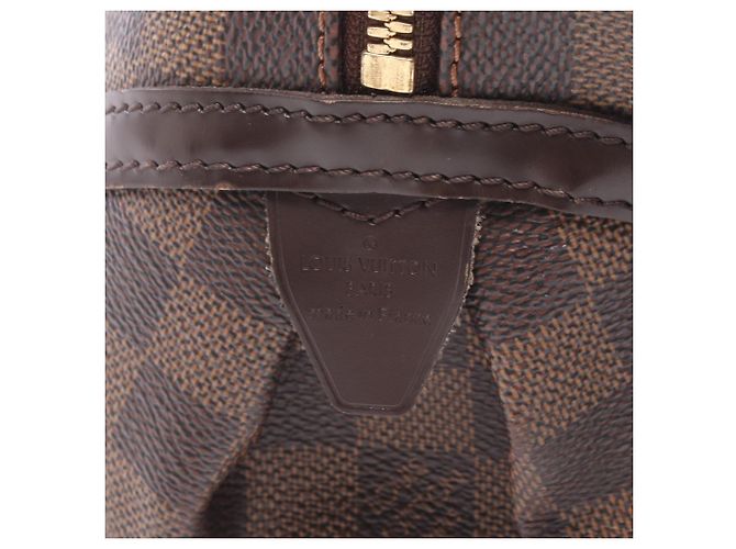 Borsa a tracolla Louis Vuitton Rivington GM Damier Ebene - vista 4