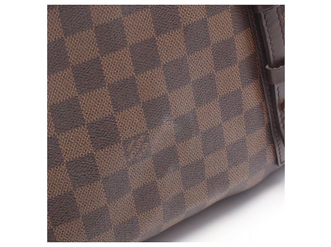Borsa a tracolla Louis Vuitton Rivington GM Damier Ebene - vista 7