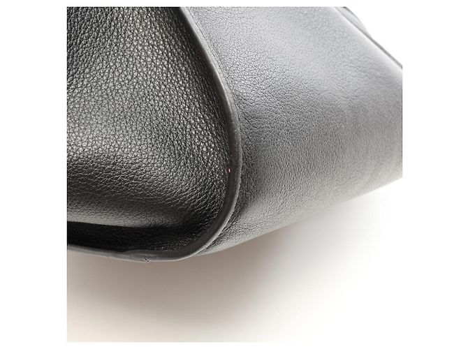 Bolsa de mão em couro 2-Way Loewe Hammock Medium em Preto - vista 6