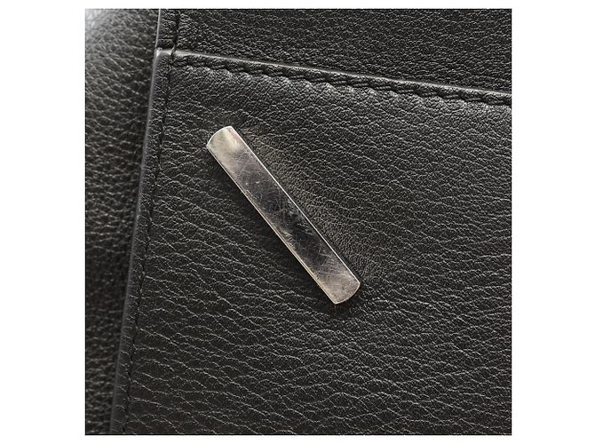 Bolsa de mão em couro 2-Way Loewe Hammock Medium em Preto - vista 8