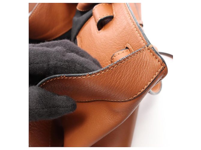 Borsa a mano in pelle 2-Way Loewe Hammock Small - vista 7