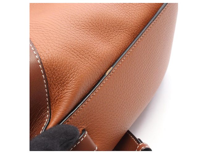 Borsa Loewe Hammock - Piccola borsa a mano in pelle marrone - vista 7