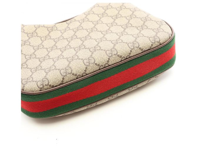 Borsa a tracolla Gucci GG Supreme Attache - vista 10